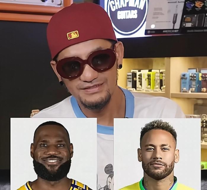 半岛体育娱乐-詹姆斯和内马尔谁和你比较像？张震岳：内马尔，他比较帅