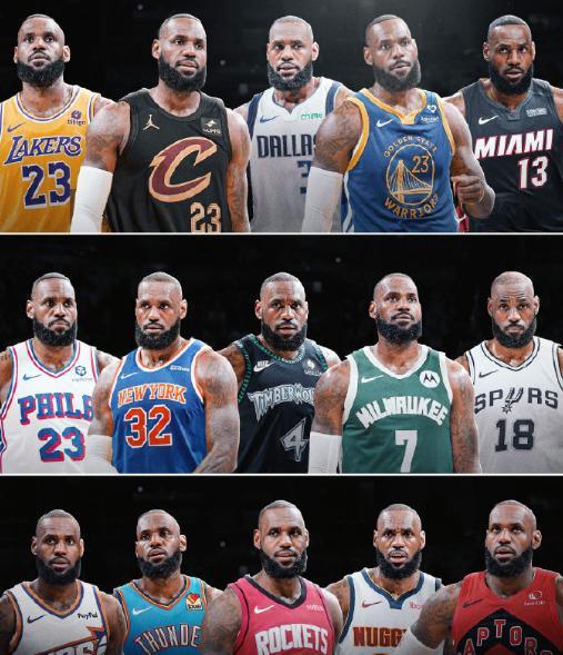 半岛体育APP-詹姆斯退役巡演设想：与30队各签一周合同，打造史无前例告别之旅